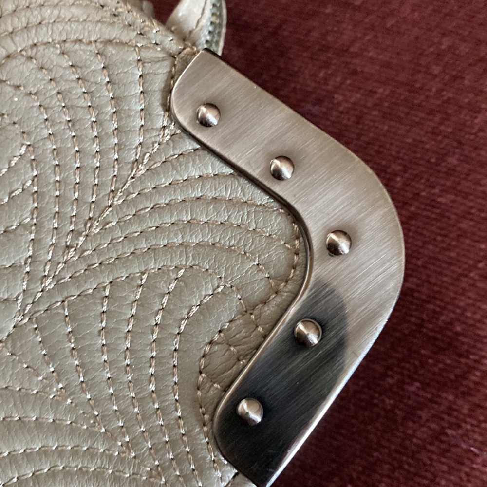 BCBGMAXAZRIA taupe clutch - Picture 7 of 7